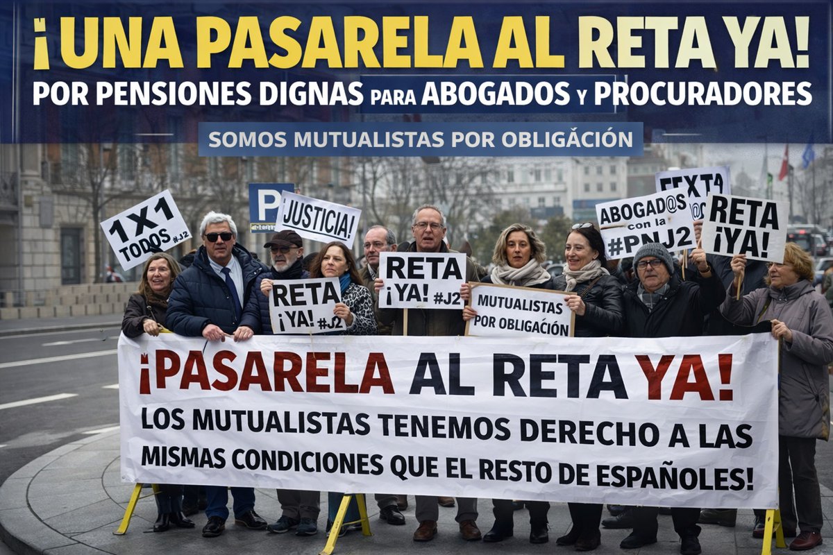 Que graciosos. Les vamos a tener que cobrar también por los años de discriminación sin maternidad, sin incapacidad temporal, ni permanente total no permanente parcial, ni sanidad hasta el 2012.
#pasarelaalreta1x1paratodos
#losmayoresprimero
#J2Noserinde
