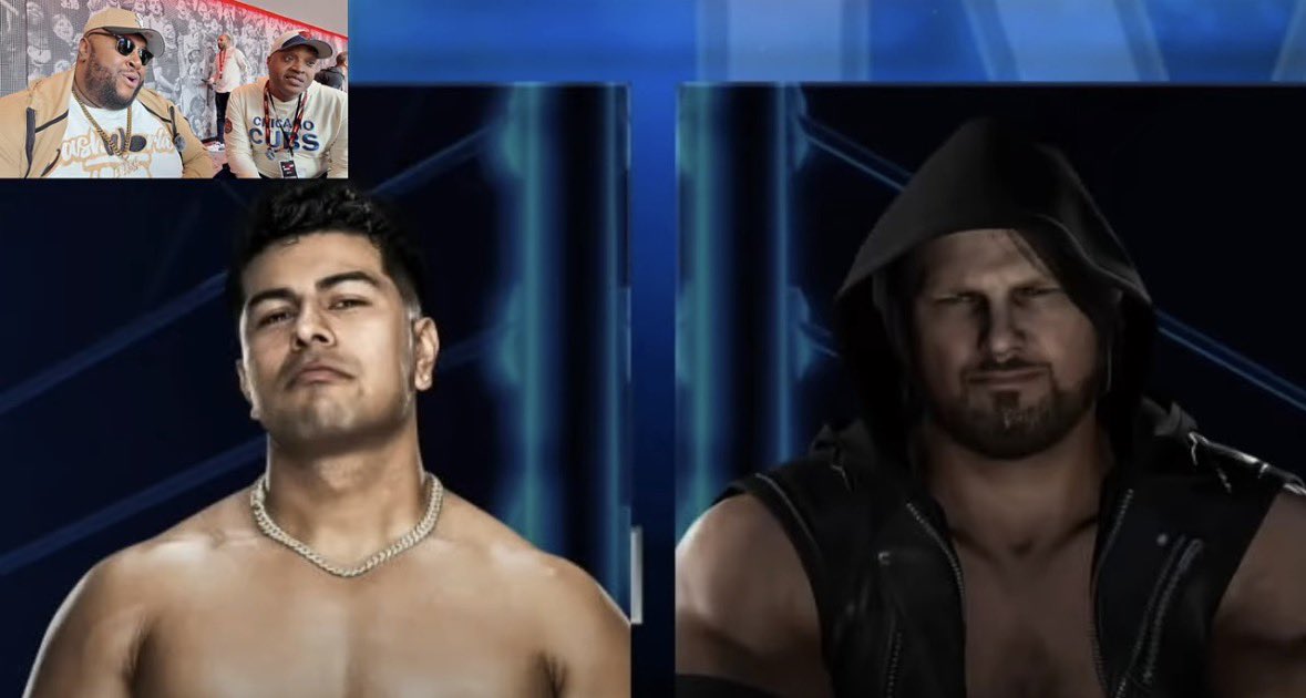 2017 AJ styles ? #WWE2K26