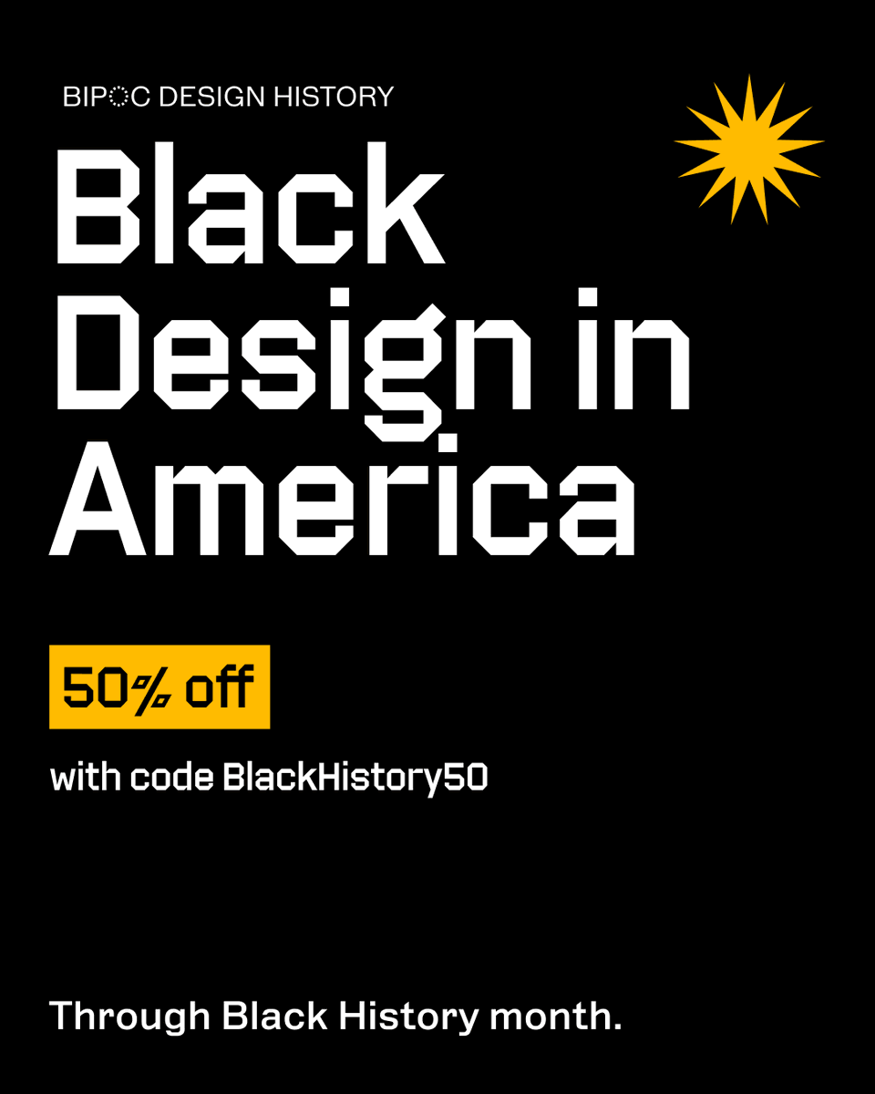 BIPOC Design History tweet media