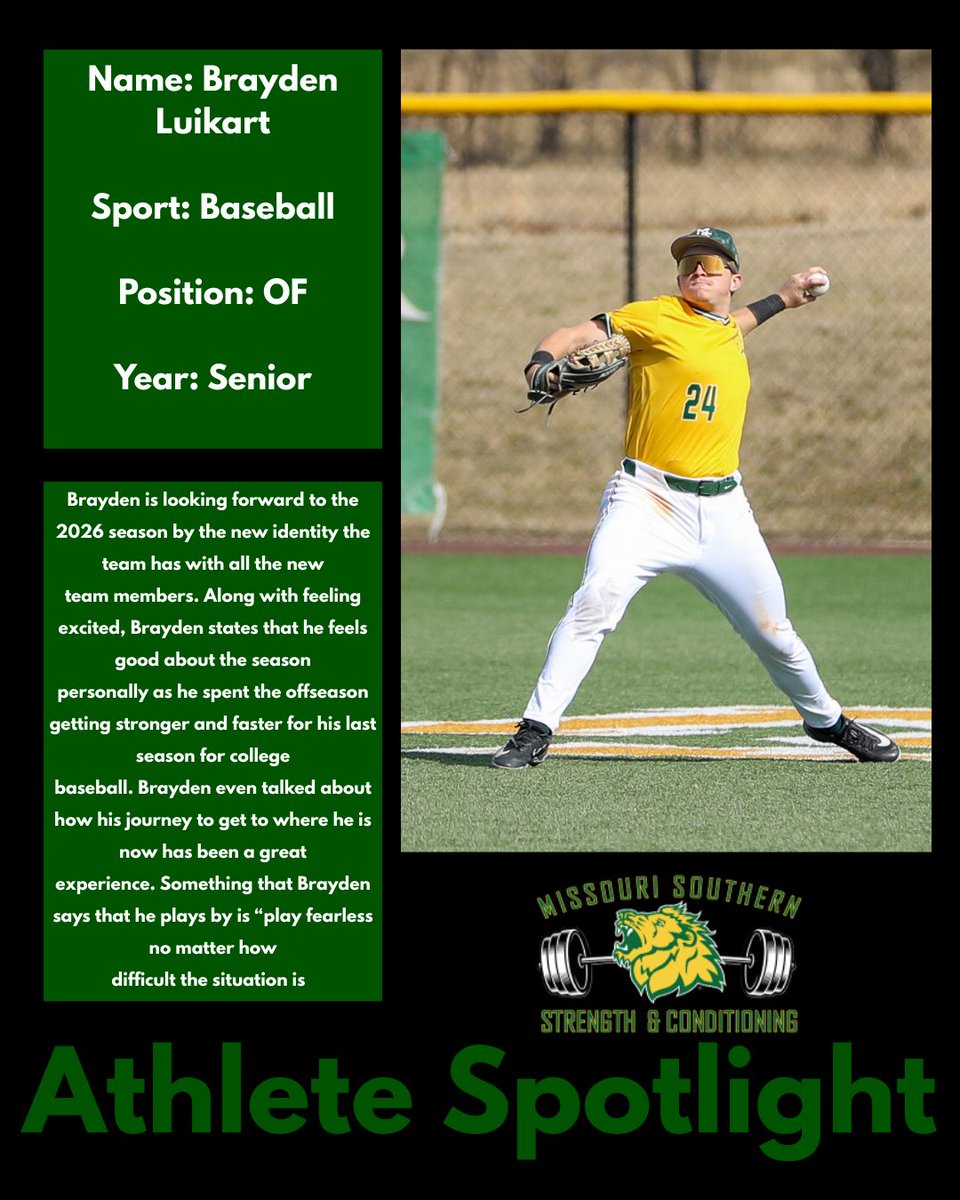 MSSU Strength & Conditioning tweet media