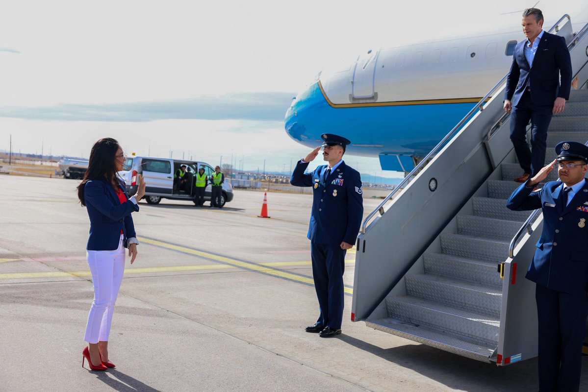 Honored to welcome <a href="/SecWar/">Secretary of War Pete Hegseth</a> to Colorado! 

I’m proud to partner with President Trump and his administration as we support our incredible men and women in uniform!