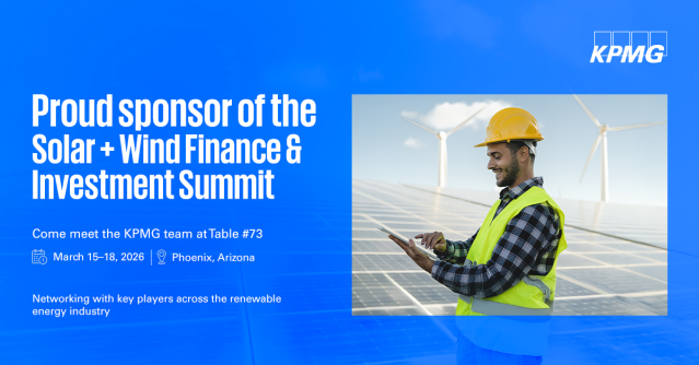 LisaDee333's tweet photo. Hear KPMG’s Praveen Ayyagari speak on compliance at 1:35 PM on Mar 17 — then swing by Table #73 to meet our team! #KPMG #RenewableEnergy #EnergyTransition https://t.co/CvrasVQQG2 https://t.co/JtubM0aAmJ