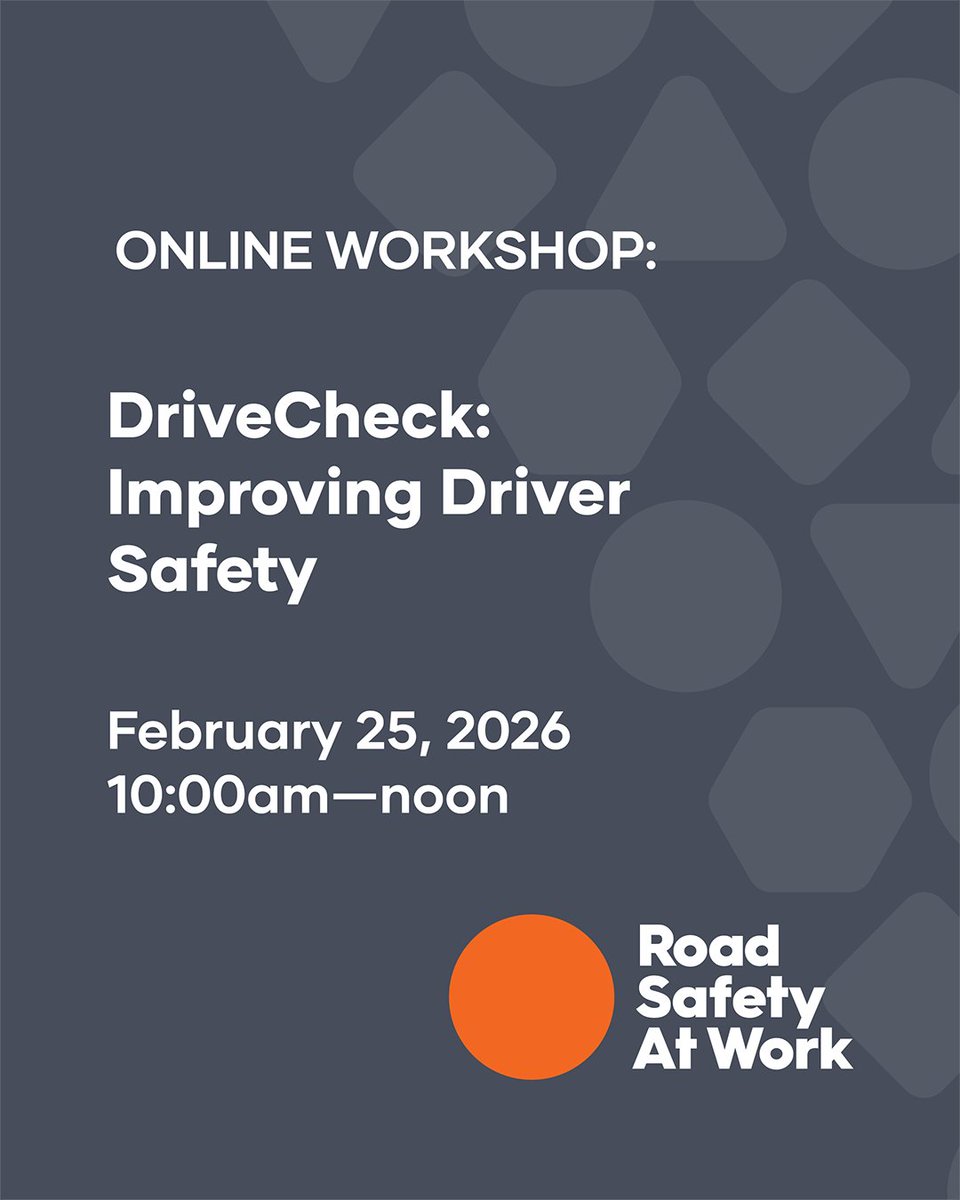 Road Safety at Work tweet media