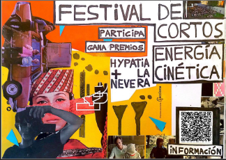 Las asociaciones de la facultad de Ciencias Físicas de la UCM La Nevera e Hypatia presentamos conjuntamente el primer festival de cortos *ENERGÍA CINÉTICA*🎥🎥