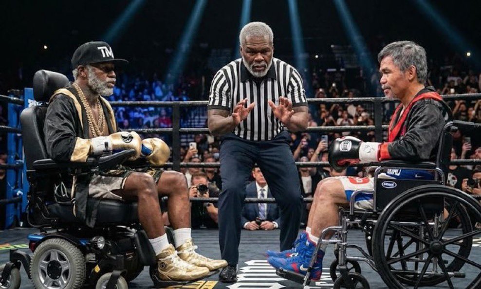 vidsthatgohard's tweet image. Floyd Mayweather vs Pacquiao part 2