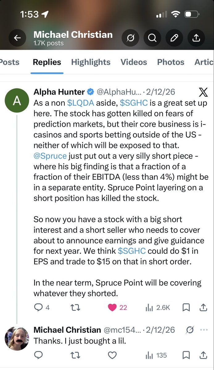 Michael Christian tweet media