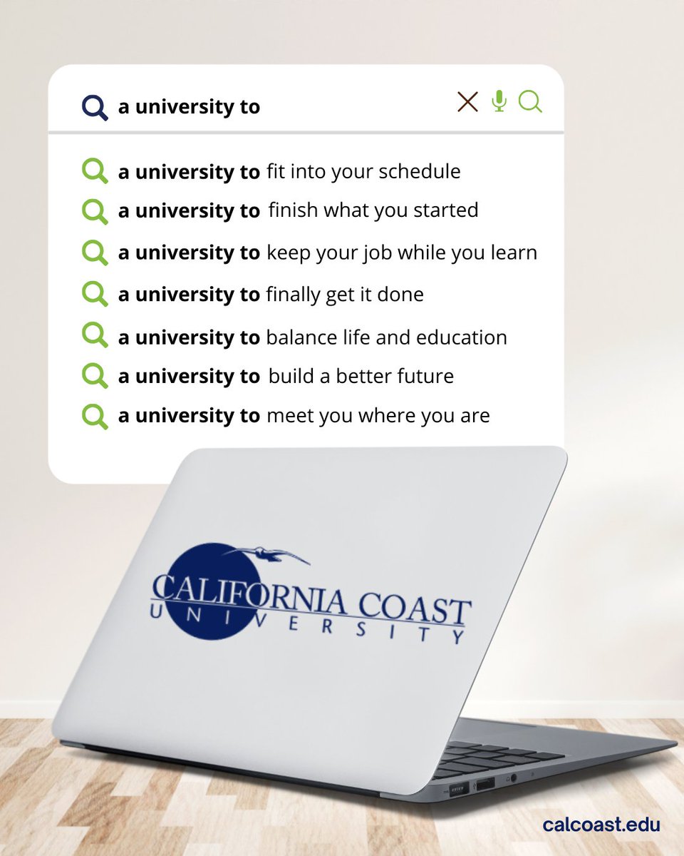 A university to fit into your schedule.
A university to finish what you started.
A university to build a better future.

If you’ve been thinking about going back… this is your sign. 🤍