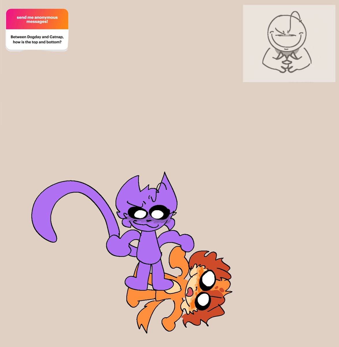 Hehhehe freaky >:3
#daynap #catnapxdogday #PoppyPlaytimeChapter3 #catnap #dogday #dogdayxcatnap #PoppyPlaytime #smilingcritters #smilingcrittersfanart
#fyppppppppppppppppppppppp