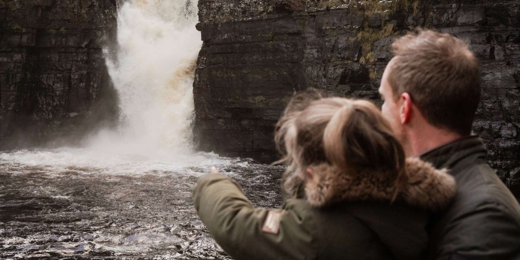 High Force Hotel and Waterfall tweet media