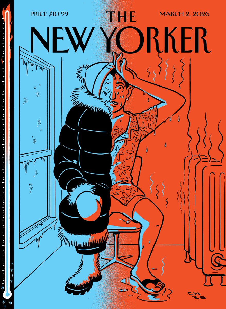 The cover for this week’s issue is “Winter Whiplash,” by Christoph Niemann. See what’s inside: newyorkermag.visitlink.me/K6bRPL