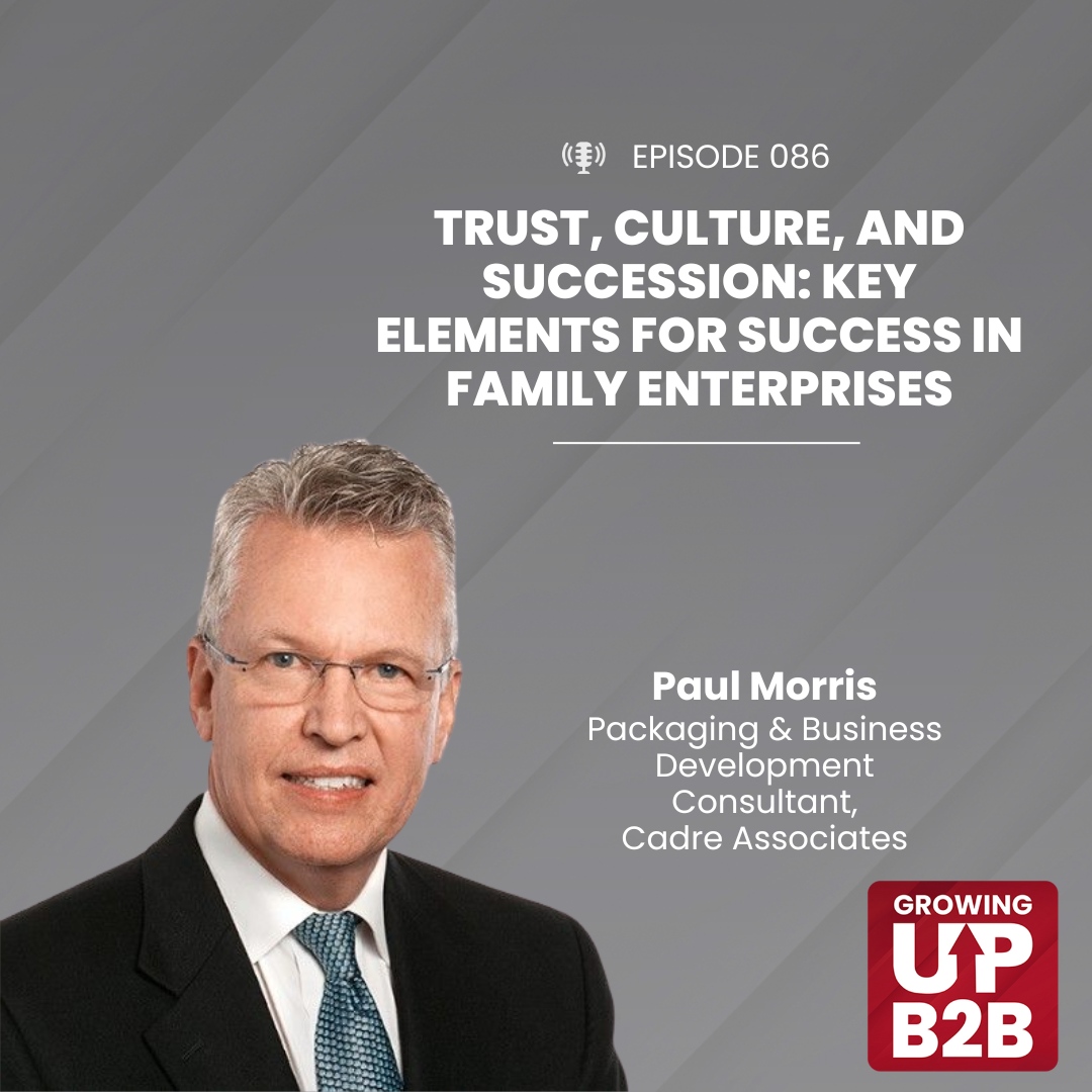 Paul Morris (Cadre Associates), who's spent decades leading inside family businesses, without being part of the family.

• The "unspoken hierarchy" outsiders must read fast
• How succession + exits reshape trust and culture 
Listen on your favorite podcast platform!