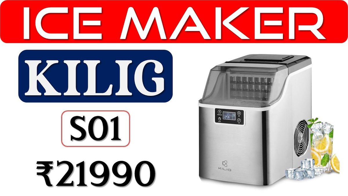 GadgetsShiksha's tweet image. The Kilig S01 Ice Cube Maker Machine is a top-tier appliance that can produce perfectly-shaped ice cubes in minutes, perfect for any occasion! ❄️ #IceMaker #HomeAppliances #CoolDrinks
►youtu.be/l7Pur6-fqBU