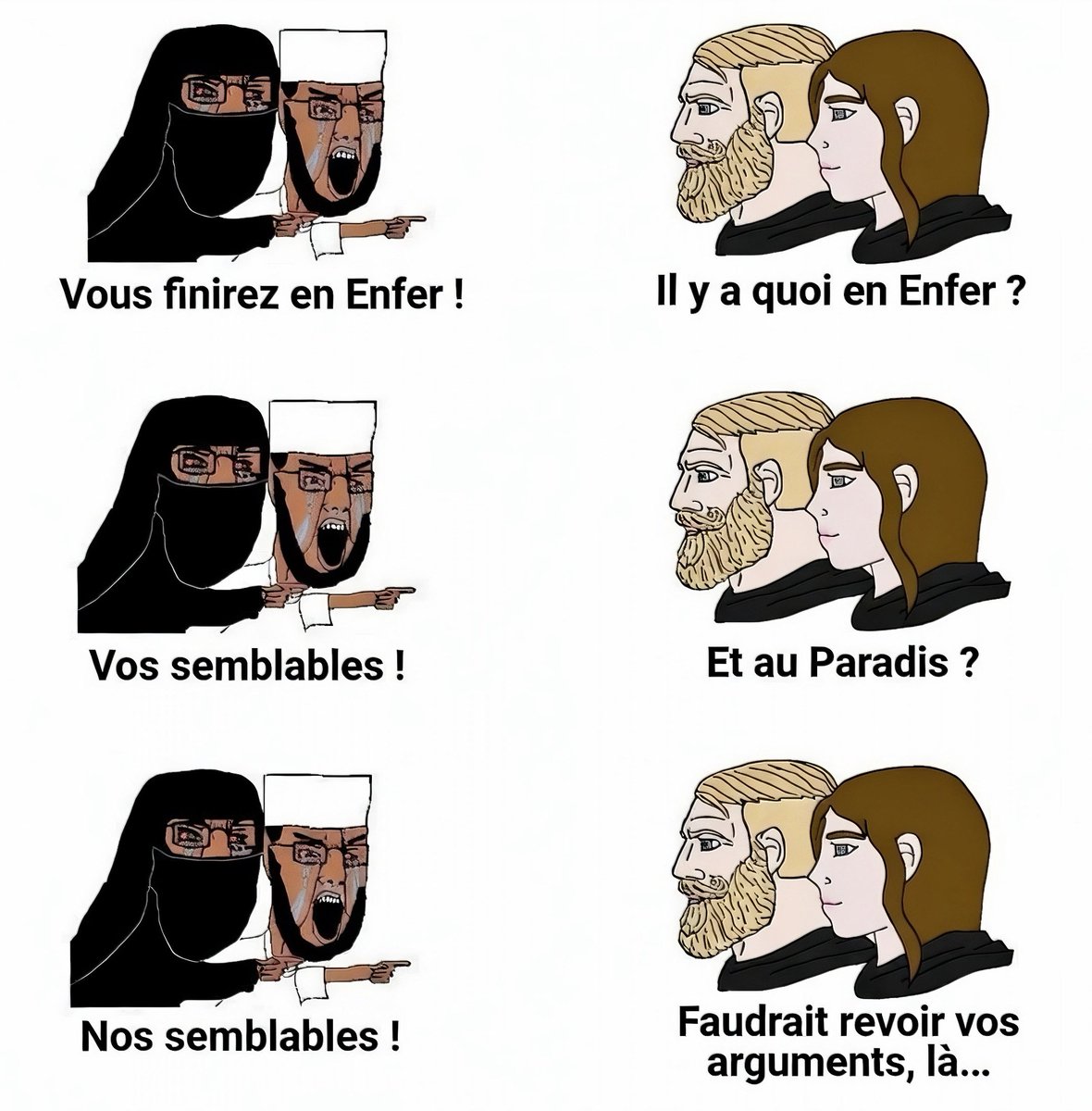 Quand on débat avec des musulmans 😂