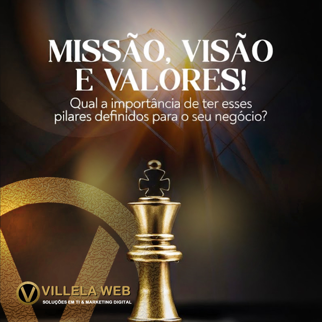 VillelaWeb's tweet photo. No mercado digital, cada movimento conta. Você está jogando para ganhar ou apenas reagindo? 🏆

Definir sua Missão, Visão e Valores é como posicionar as peças mais fortes do tabuleiro antes de começar a partida. É o que diferencia uma marca comum de uma autoridade no nicho. https://t.co/qTAkLBZal9
