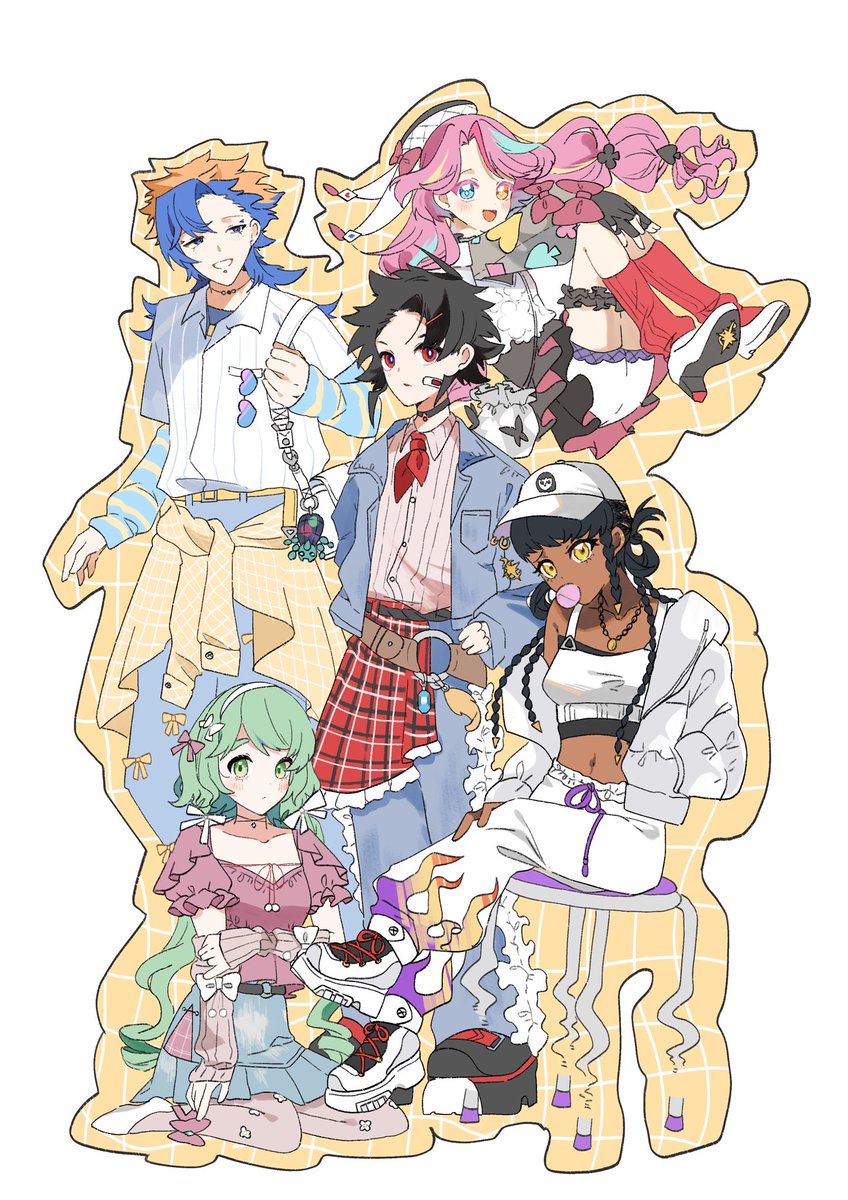 ログインし直せて嬉しいので載せられて無かったイラストを1つ