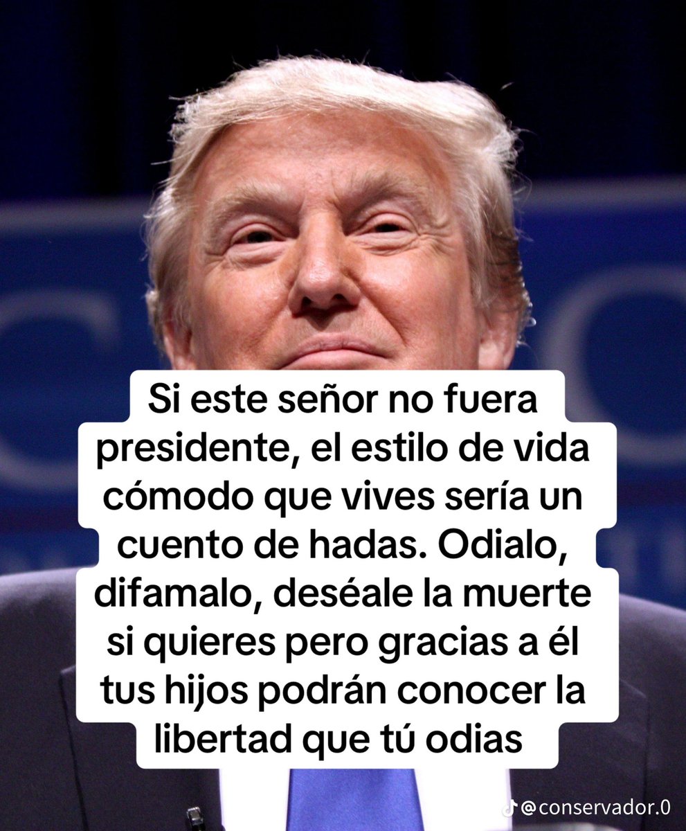 Quién más valora que Donald Trump sea el presidente de la primera potencia del mundo ? 🙋❤️

Gracias a el, el planeta está entrando a una fase del final de los conflictos