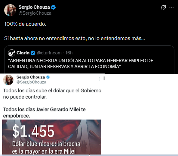 Milei 2027 primera vuelta, gracias a sus militantes más comprometidos como Chouza.