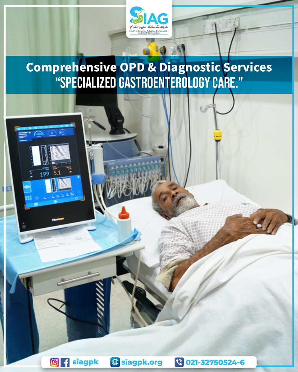 Sindh Institute of Advance Endoscopy & GI (SIAG) tweet media