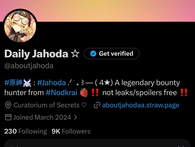 Daily Jahoda ☆ tweet media