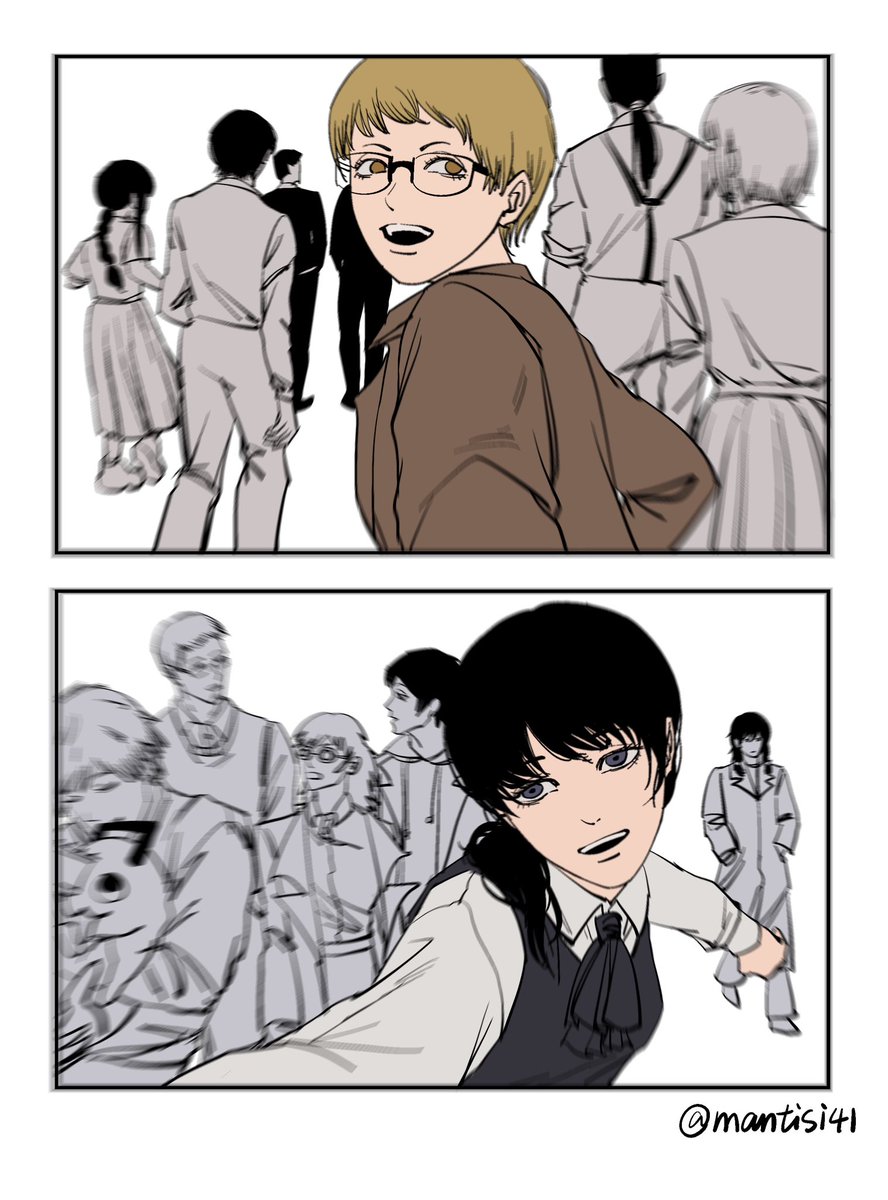 I only wish that you can live a happy life.
#chainsawman