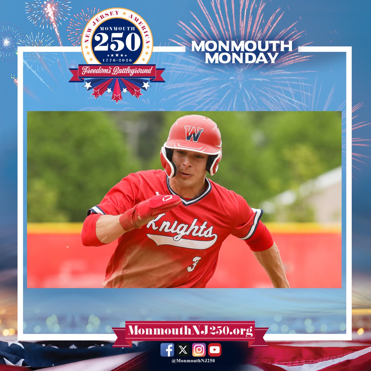 MonmouthNJ250's tweet photo. #MonmouthMonday - Wall HS Andrew Fischer. 1sr round draft Brewers โ25 3B. Best of luck - canโt wait to see you shine in โthe show!โ โพ๐
#monmouthcounty #wallnj
@MonmouthGovNJ @MonmouthTourism @MonmouthCoClerk @MonmouthSheriff https://t.co/YyAqKEZhvB