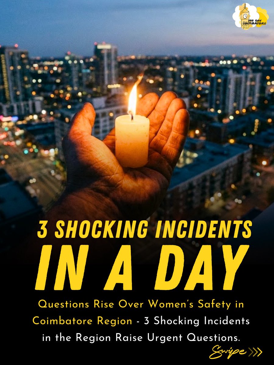 weluvcoimbatore's tweet photo. Are we doing enough to protect the women in our community?😢

#Coimbatore https://t.co/ye9jkCtGe0