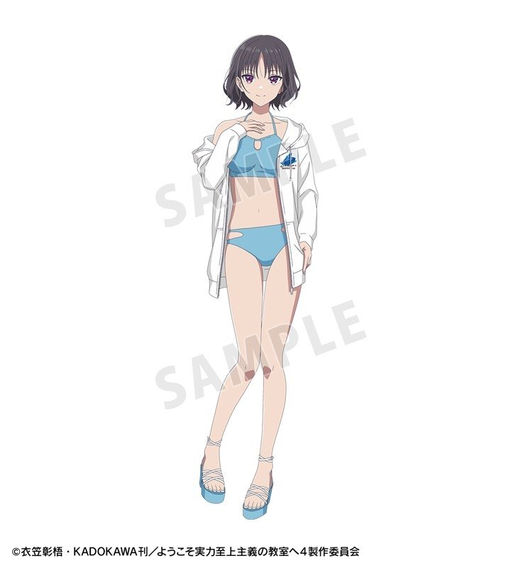 #HorikitaSuzune #堀北鈴音
🩱➕👙
👧ロングヘア―Ver. 
👩ショートヘア―Ver.