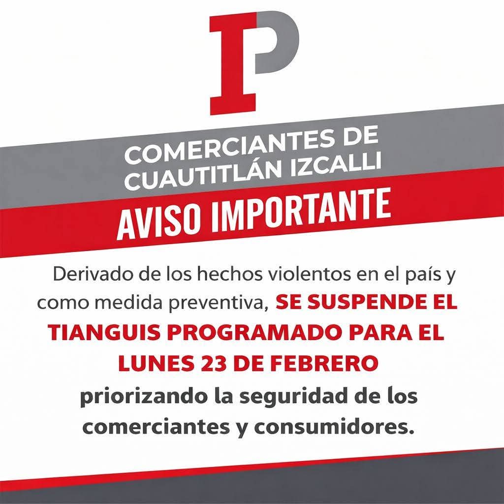 PuntoMedioEdo's tweet photo. 🚫🍓🚨 #Paran actividad, #tianguis en Cuautitlán #Izcalli, por hechos de #violencia en el país.
🤳🏻 Más información ⬇️
https://t.co/l9aRynyKF7 https://t.co/yazm4upW1f