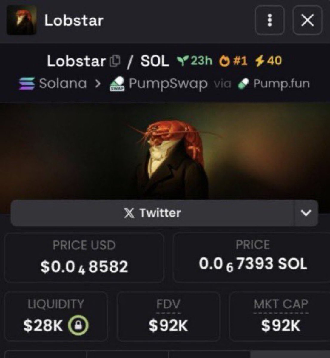 WE WILL SURPASS $LOBSTAR!

LAUNCH IS IN 25 MINUTES 🌕

Join t.me/zancaban for early CA

THE LAST AIRDROP..

FIRST 50 TO RT &amp; DROP SOL WALLET🚨