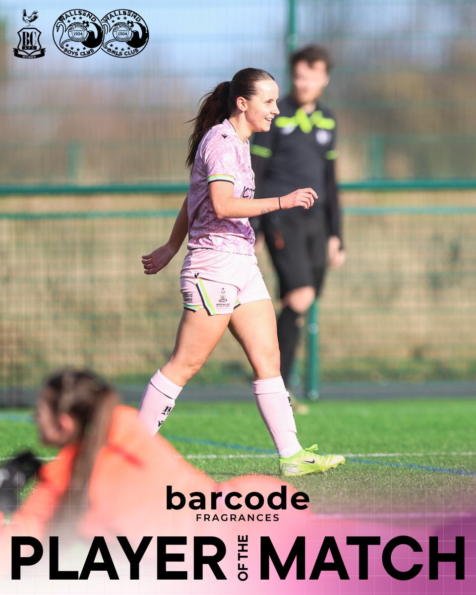 Your Barcode Frangrances Player of the Match is Summer Paley! 👏

#BCAFC