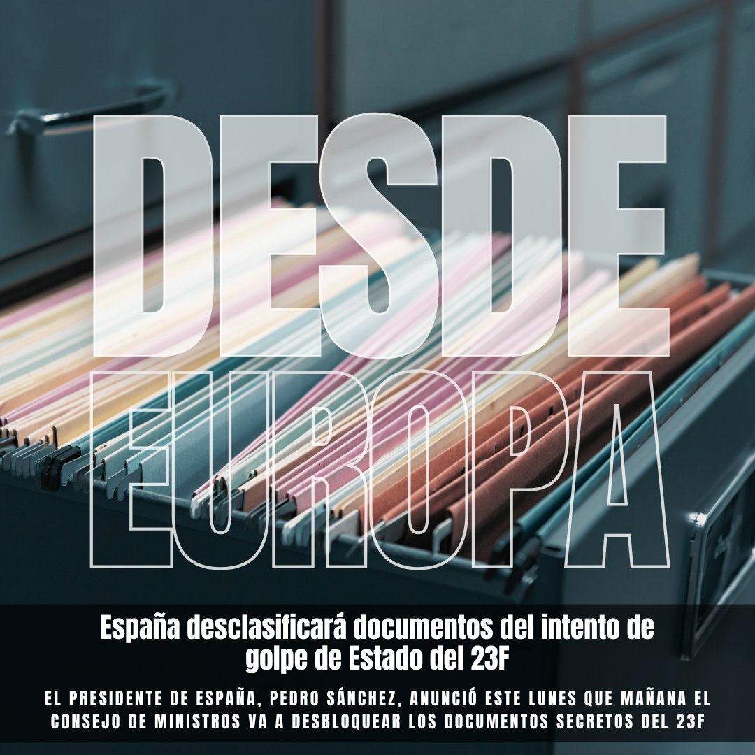 contralinea's tweet photo. #DesdeEuropa y el mundo con @Hector_Badillo
- #España desclasificará #documentos del intento de #GolpedeEstado del 23F
- #Eslovaquia deja de suministrar electricidad a #Ucrania
- La #ComisiónEuropea exige a #EstadosUnidos que cumpla #compromisos #comerciales
- “Una batalla tras otra” gana el #Bafta 2026 a mejor #película previo a los #Oscar
#Contralínea #PeriodismodeInvestigación #NoticiasInternacionales
👇🏻 Todo nuestro contenido lo encuentras en 👇🏻
https://t.co/IwdMAg8pFj