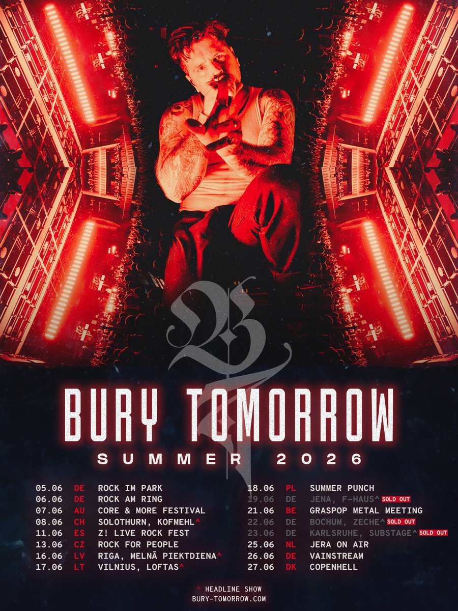 BURY TOMORROW tweet media