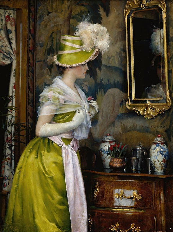 FamousArtVibes's tweet photo. The Mirror (1889)
Gunnar Berndtson (Finnish, 1854 - 1895) https://t.co/HsSRO45UAd