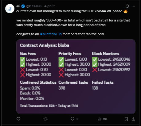 kinlihp's tweet photo. @Trappwurld minted 1 , miss 1
thank for 20 bucks profit https://t.co/q36wKDjFDK