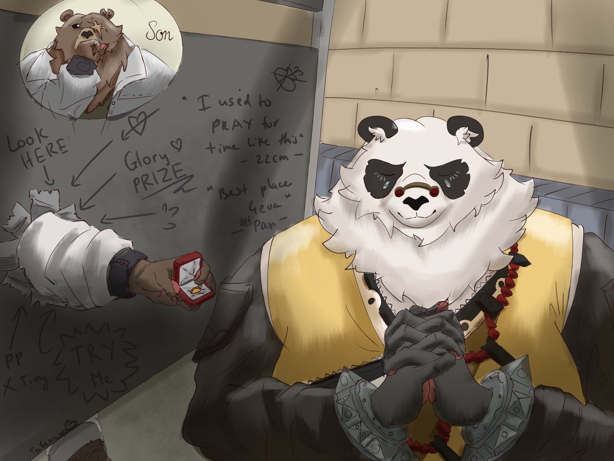 Takenawa_206's tweet photo. 🐼 "Omggg i just got proposed in public 💍 im so touched🥹🥹 best day everr 🐼❤️"

#ZenlessZoneZero #ZenlessZoneZeroFanart     
#zzzero      #ゼンゼロ  #PanYinHu https://t.co/kCXswl4dwG