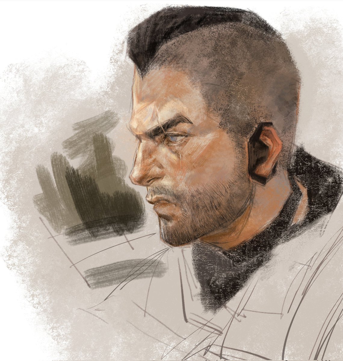 我总画大头是因为我懒