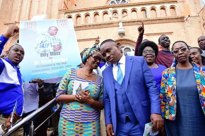 EriasLukwago_'s tweet photo. Gen. Museveni's callous decision of issuing a directive to His Grace Paul Ssemogerere, The ArchBishop of Kampala Arch Diocese to call off a mass for Dr.Besigye and other political prisoners that had been scheduled for this afternoon at Lubaga Cathedral is abhorrable.. https://t.co/s17XRwZUkq