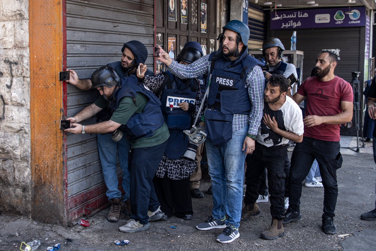 🔸 Maraj
🔸 Quds Plus
🔸 Al Asima News
🔸 Maydan Alquds
🔸 Alquds Albawsala

Israel designates five Palestinian news outlets as ‘terrorist’ groups but fails to provide proof for allegations aje.news/gw0tie