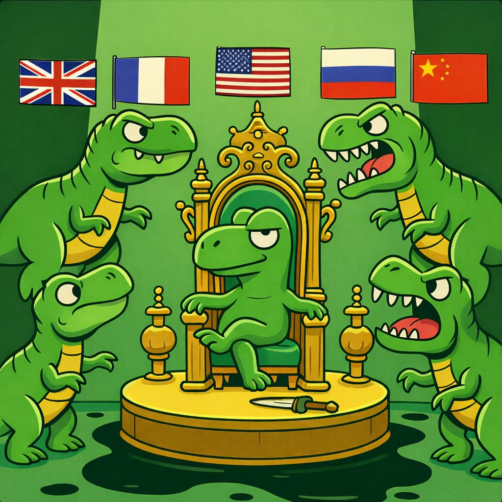 OASISWORLDSTORE's tweet photo. https://t.co/hca1fhCuNx

Balance of Power in the Age of Dinosaurs https://t.co/zp8uwChOBg