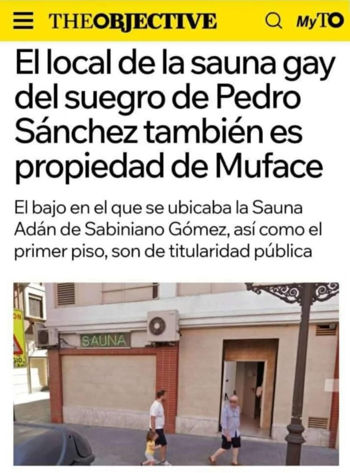 Desclasifica mejor los videos de las SS.

Las Saunas de Sabiniano.

Veréis cómo Pedro Sánchez empezaba a recordar

El yerno del dueño de un puticlub, cuyo nº2 era cliente de puticlubs, que tenía de asesor al portero de un puticlub, y cuyo jefe de la policía alternaba en puticlubs