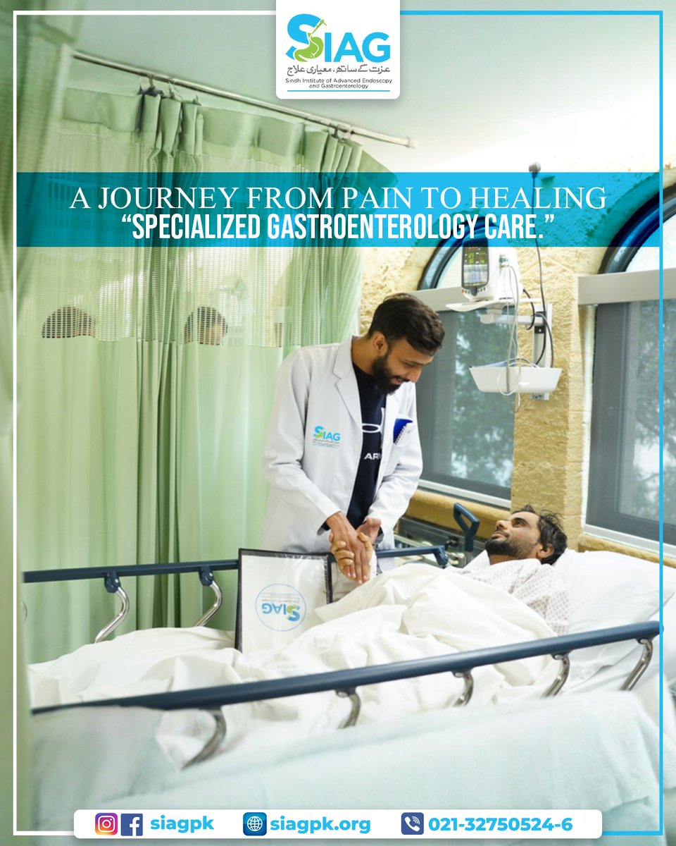 Sindh Institute of Advance Endoscopy & GI (SIAG) tweet media