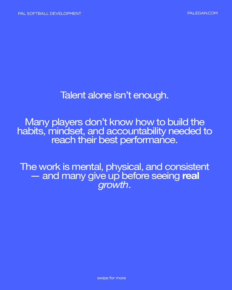 palsbdevelop's tweet photo. The Standard isn’t talent.
It’s how you think.
How you process.
How you compete under pressure.
We don’t just build skill.
We build leaders in softball.
Full post on IG/FB  @palsoftballdevelopment https://t.co/abp5ydeuYw