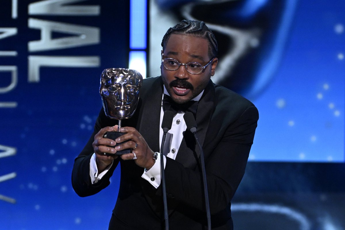 Historic win! 🚨 Ryan Coogler is the FIRST Black man in BAFTA's 77-year history to snag Best Original Screenplay for 'SINNERS'. Breaking barriers in Hollywood! 🎥✨ #BAFTAs #Sinners #RyanCoogler