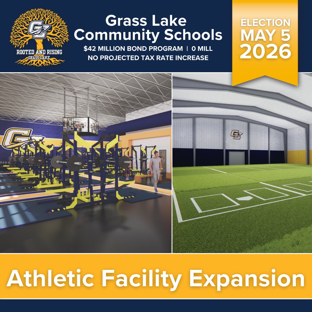 Grass Lake Schools tweet media