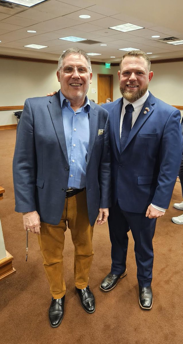 AFSCME Texas Retirees was honored to witness the swearing-in of <a href="/TaylorRehmetTX/">Taylor Rehmet</a>, the first rank-and-file union member elected to the Texas Senate.

When working people step forward and voters show up, real change happens. Congratulations, Senator Rehmet. #AFSCME #WorkingPeople