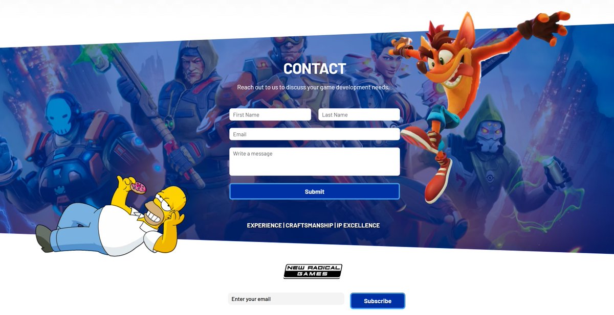 Radical games.... is Back.

I. REPEAT.

RADICAL. GAMES. IS. BACK.