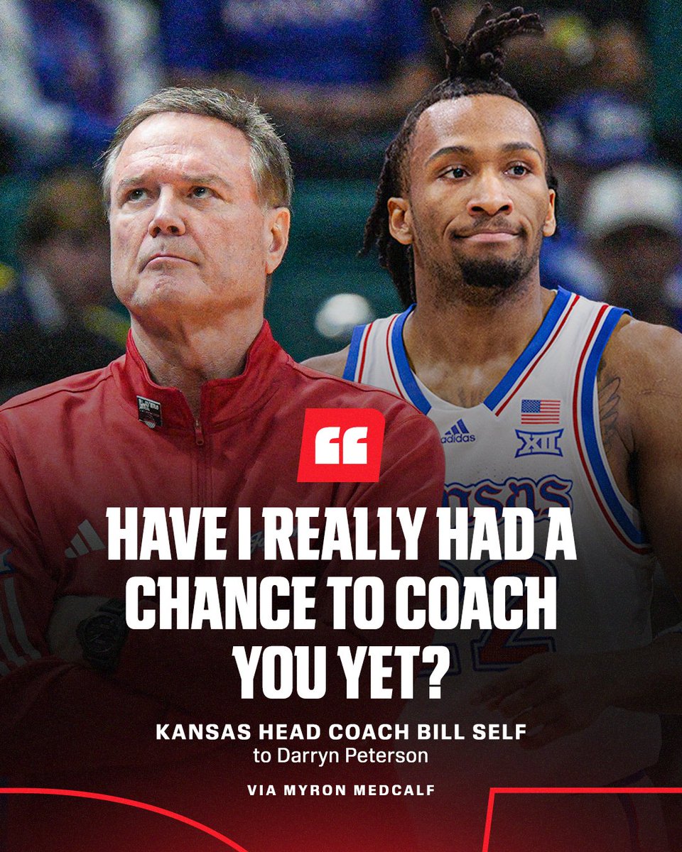 How the question of Darryn Peterson's availability is shaping Kansas' season 👀 ➡️ spr.ly/6012hmi5O

✍️ <a href="/MedcalfByESPN/">Myron Medcalf</a>