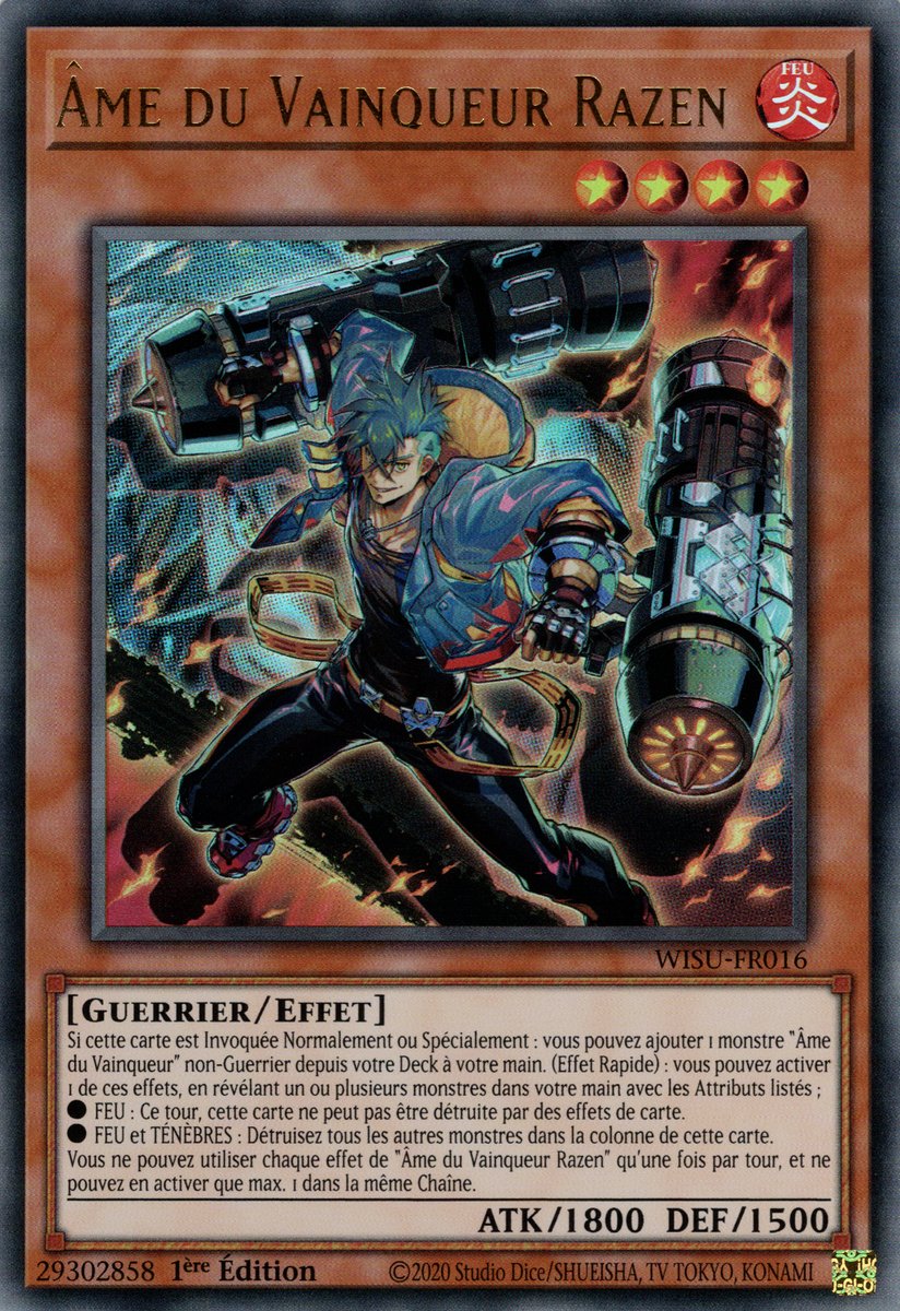 Tokilesel's tweet photo. @YuGiOhCardEU Razen my goat #YGOMDVS https://t.co/nyi46ek437