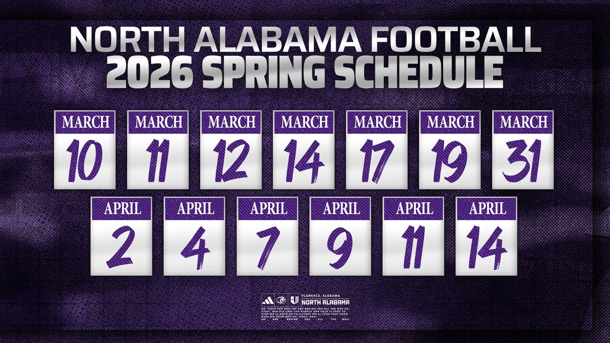 North Alabama Football tweet media