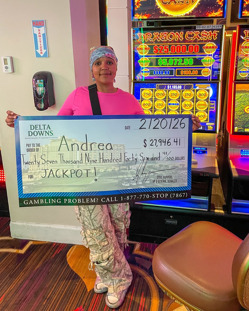 Delta Downs Casino tweet media